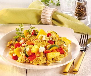 TischleinDeckDich fruchtig mit Ananas