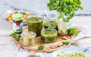 Würziges WurzelKraft Pesto mit Petersilie & Walnüssen
